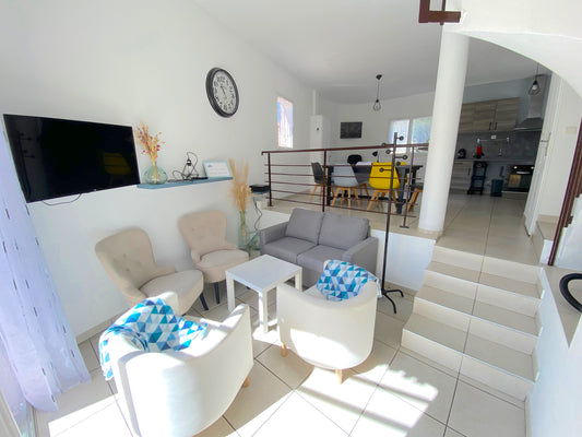 Detached house - Garden - 15min from the beaches